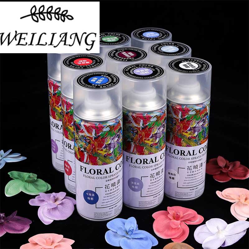 Floral color spray