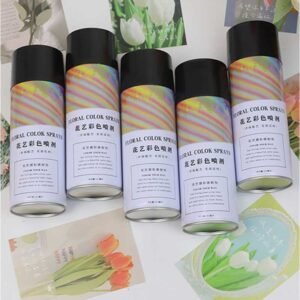Floral print spray