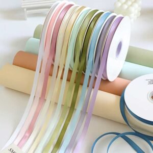 Macaron polyester ribbons