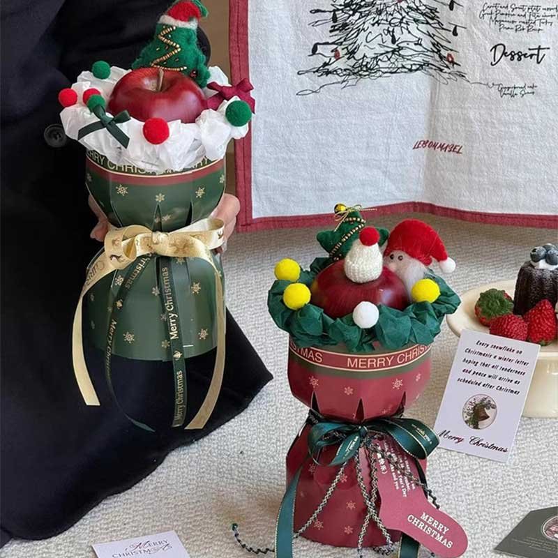 Christmas bouquet wrapping - Image 3