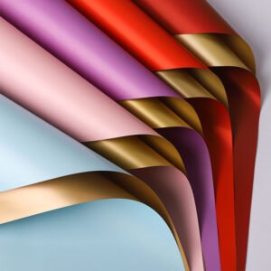 Waterproof floral paper