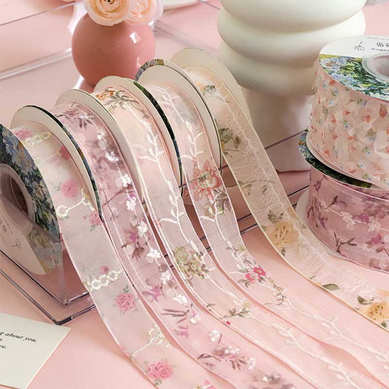 Pink bouquet ribbon - Image 2