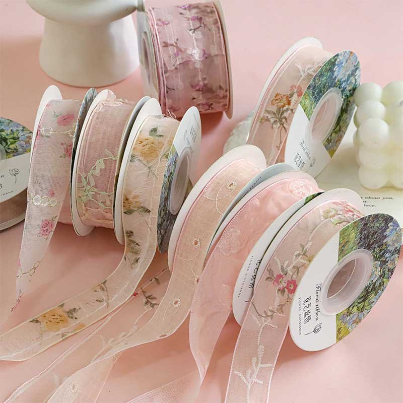 Pink bouquet ribbon - Image 3