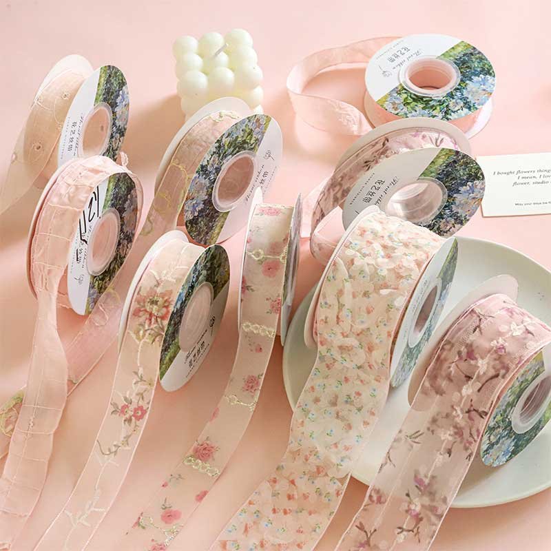 Pink bouquet ribbon - Image 4