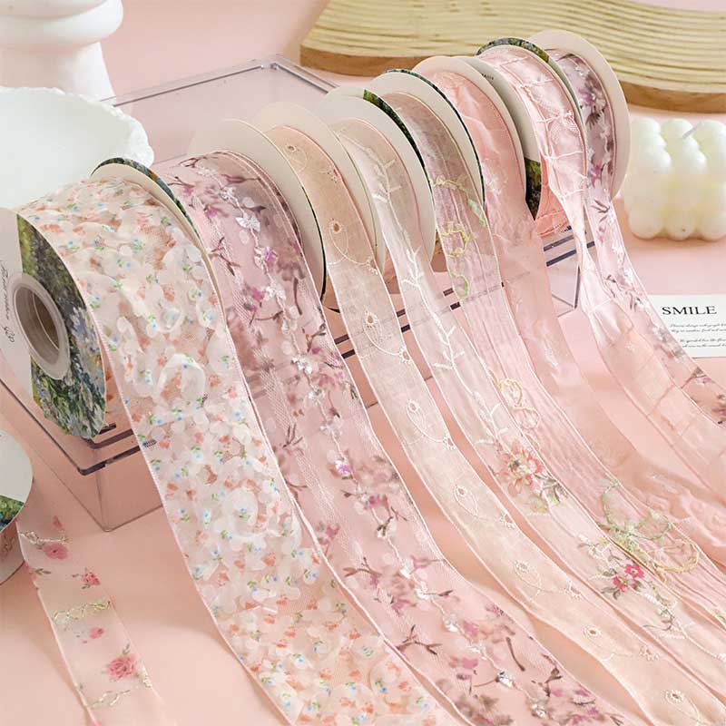 Pink bouquet ribbon - Image 5