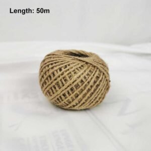 Floral hemp rope