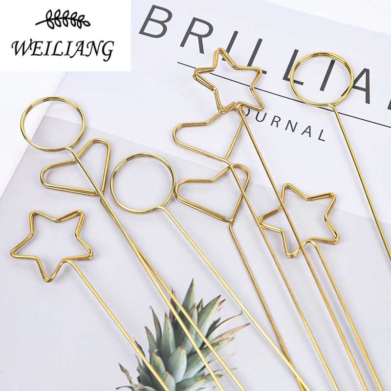 Floral Card Holder Picks