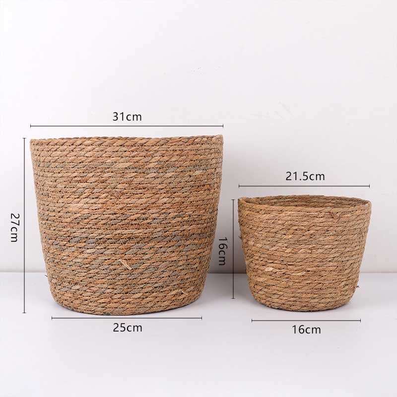 Rattan flower basket - Image 7