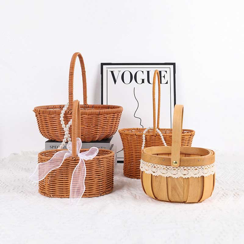 Bouquet packaging basket - Image 2