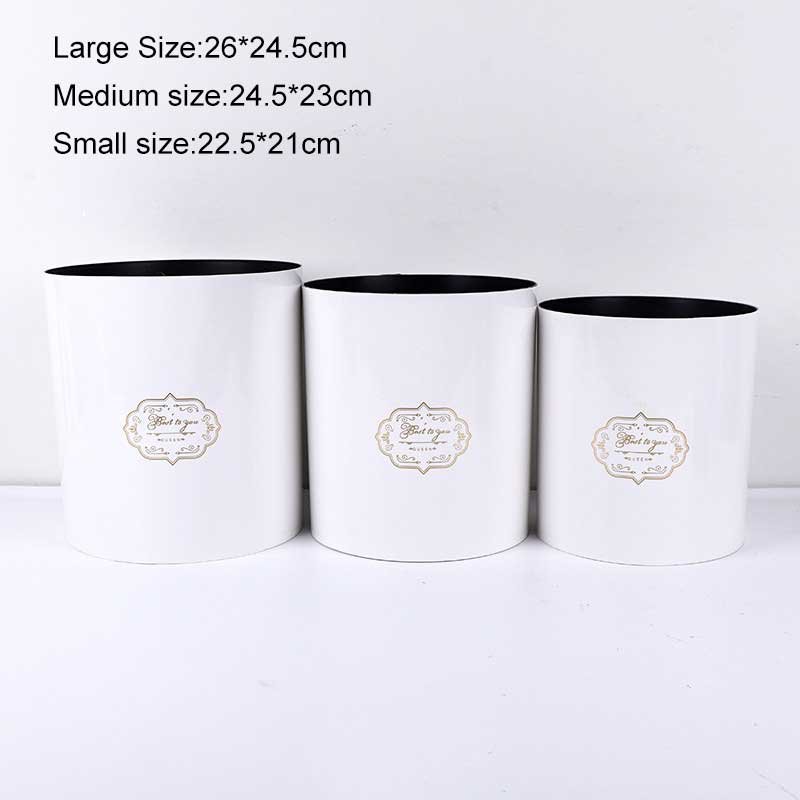 Round Floral gift box - Image 3