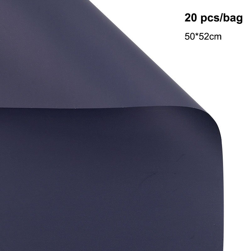 Blue flower wrapping paper - Image 2