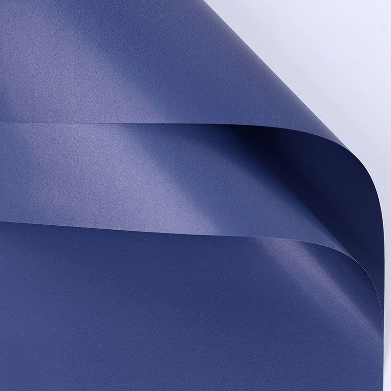 Blue flower wrapping paper - Image 4