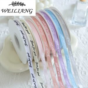 Cake packaging ribbon