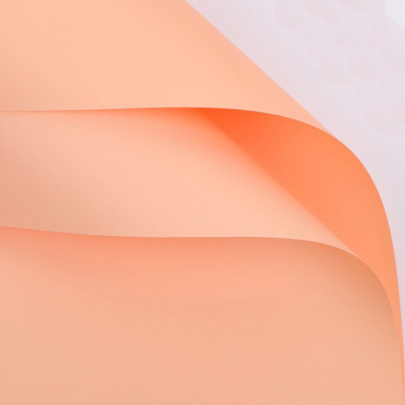 Orange flower wrapping paper - Image 4