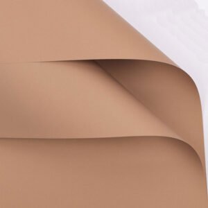 Brown flower wrapping paper