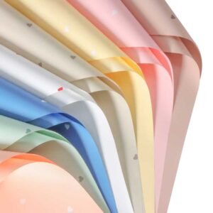 Pearlescent flower wrapping