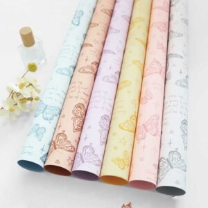 Flower wrapping film