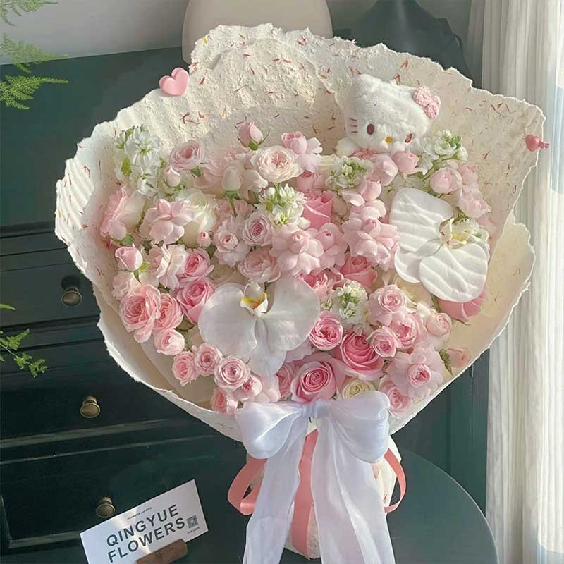 Wrapping paper flowers - Image 4