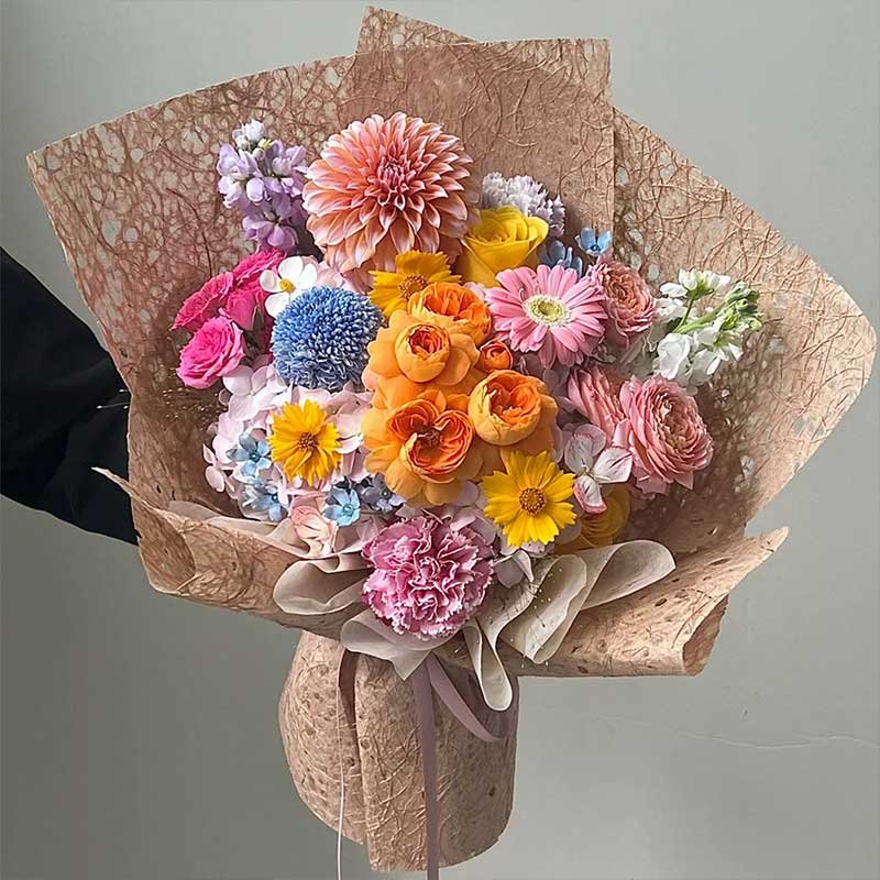 Bouquet wrapping paper