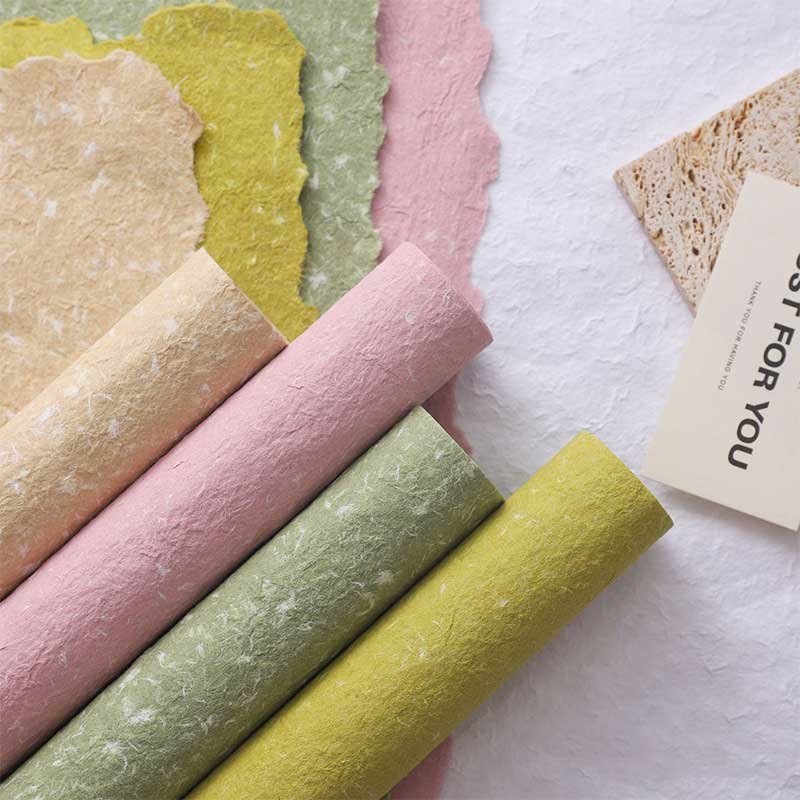 DIY flower wrapping paper - Image 4