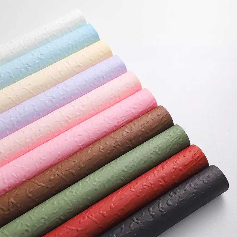 wrinkled textured paper