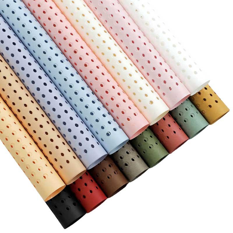 Cutout bouquet wrap paper