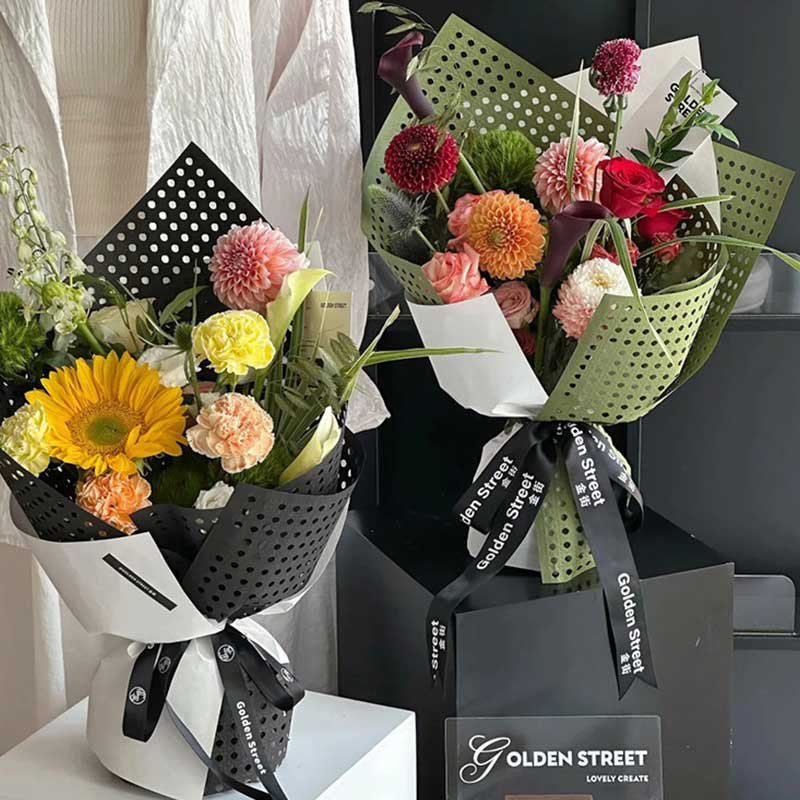 Cutout bouquet wrap paper - Image 4