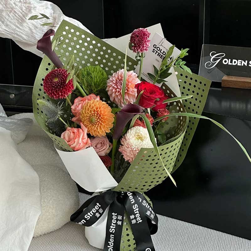 Cutout bouquet wrap paper - Image 6