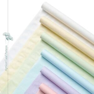 Floral gift wrapping paper